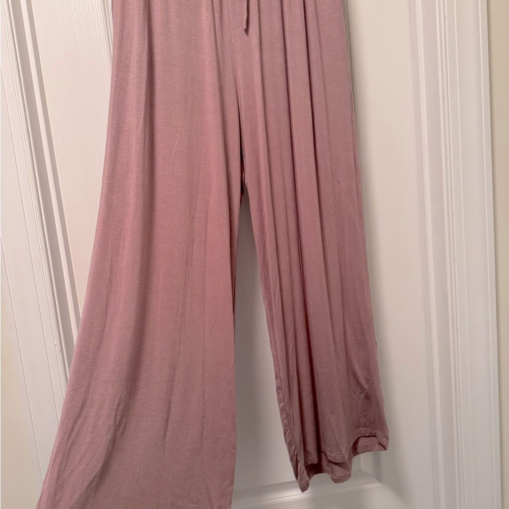 BRAND NEW Three Bird Nest Mauve Textured Pants  sz XL